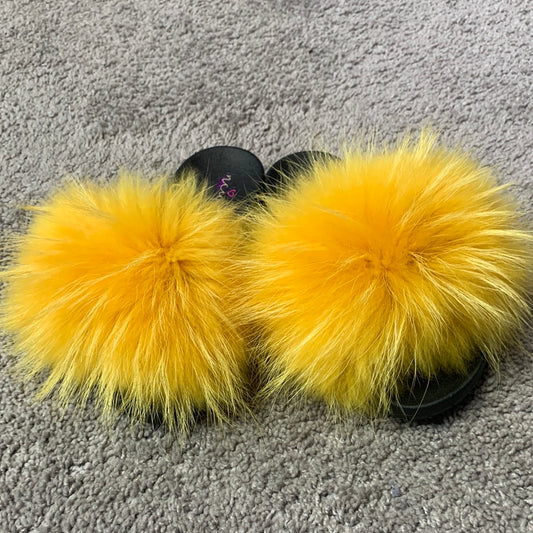 Yellow fur slides