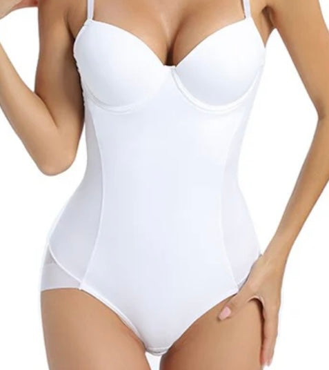 White bodycon bodysuit