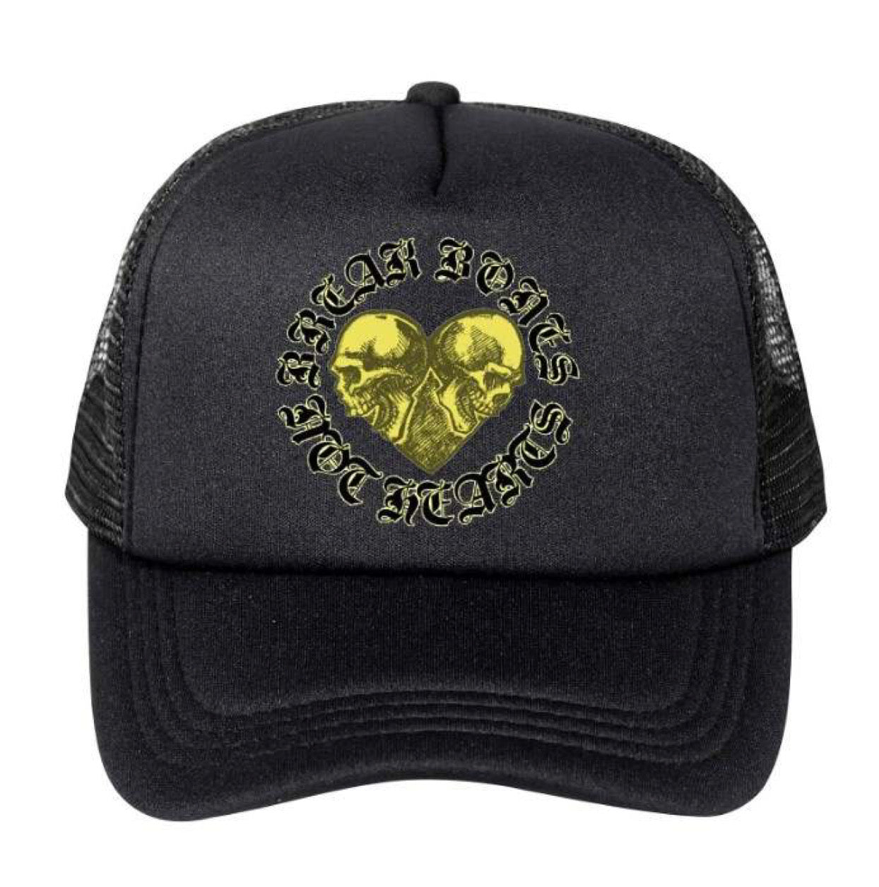 Yellow and Black BBNH trucker hat