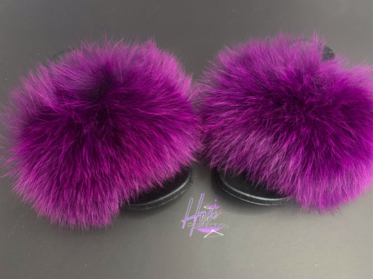 Perfectly Purple fur slides