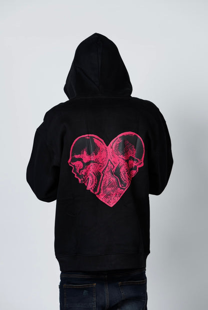 Black/ Pink BBNH hoodie